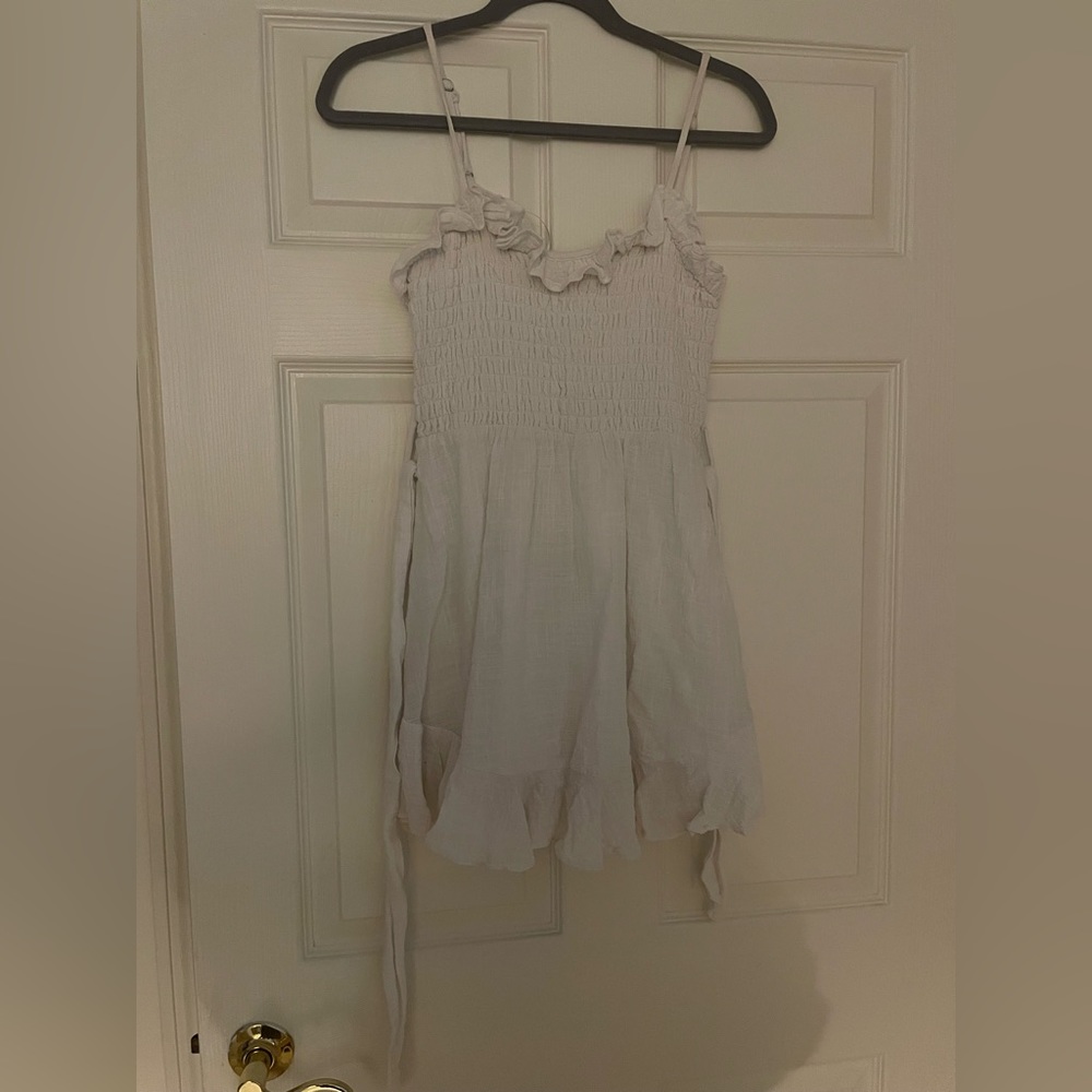 Scrunch Ruffle Top Dress - Picture 3 of 9